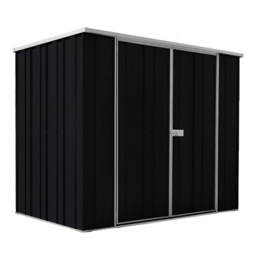 YardStore Shed F64 - Double Door Flat Roof - 2.105m x 1.41m - Colour